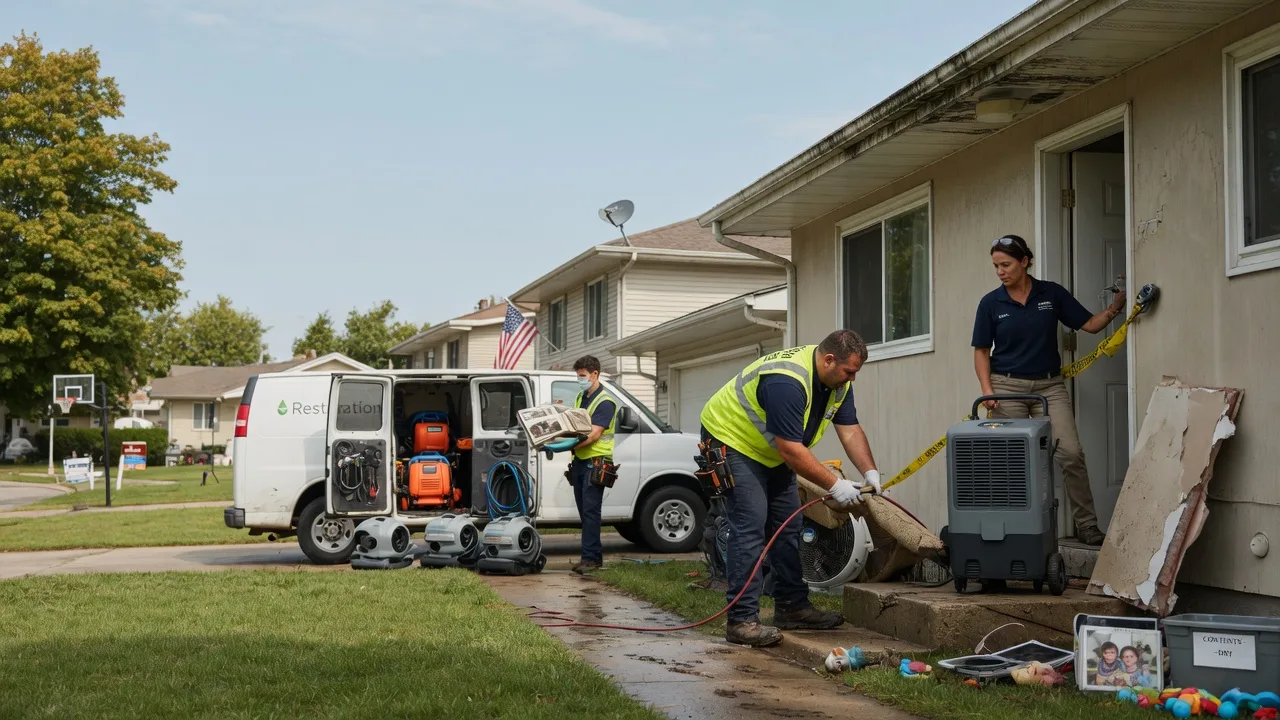 Water Damage Restoration in Fort Leavenworth, KS near me